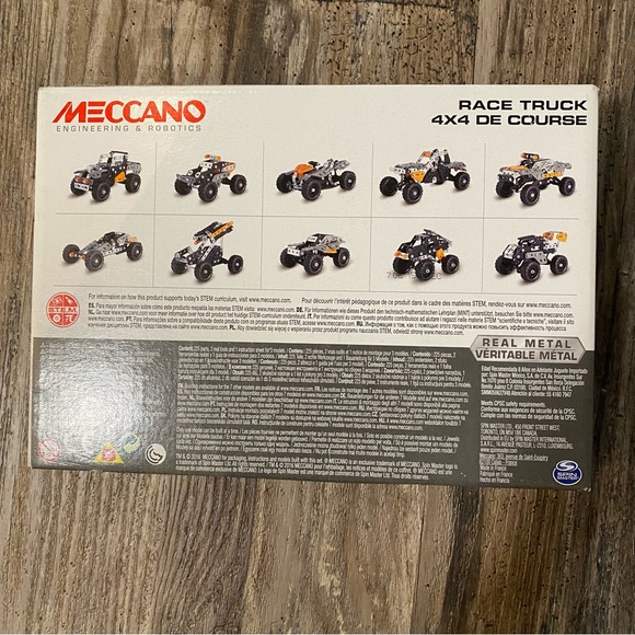 2/20 Meccano 10 Model Set - Race Truck 10 in 1 - Picture 3 of 9